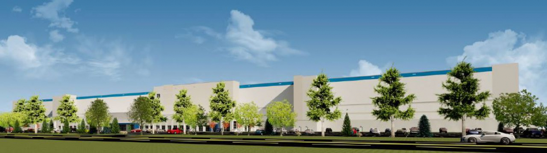 Amazon facility in Clay NY - rendering - courtesy Amazon